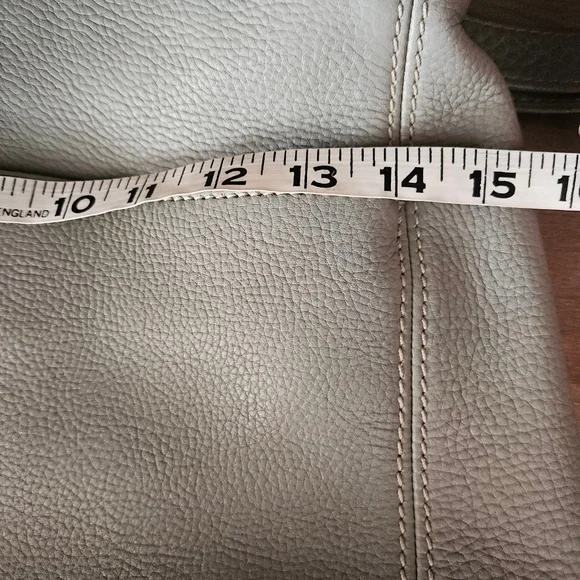 Vintage Coach Sonoma Seafoam Leather Shoulder Bag Purse